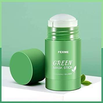 🍃 Green Tea Herbal Mask Stick Cream for Removes Blackheads🤩