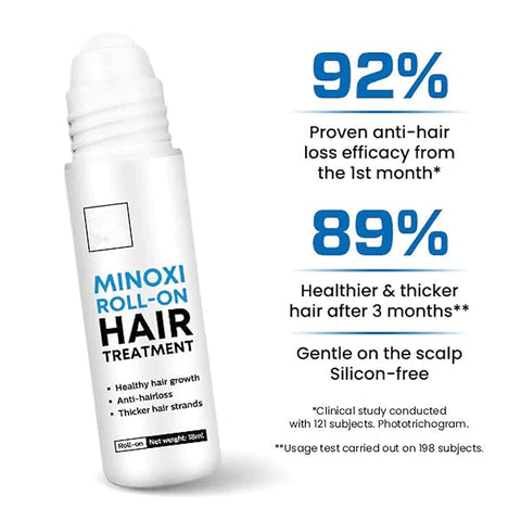 🤩 Minoxi™ Roll-On Hair Growth Serum - UNISEX 🔥[BUY 1 GET 1 FREE]🔥