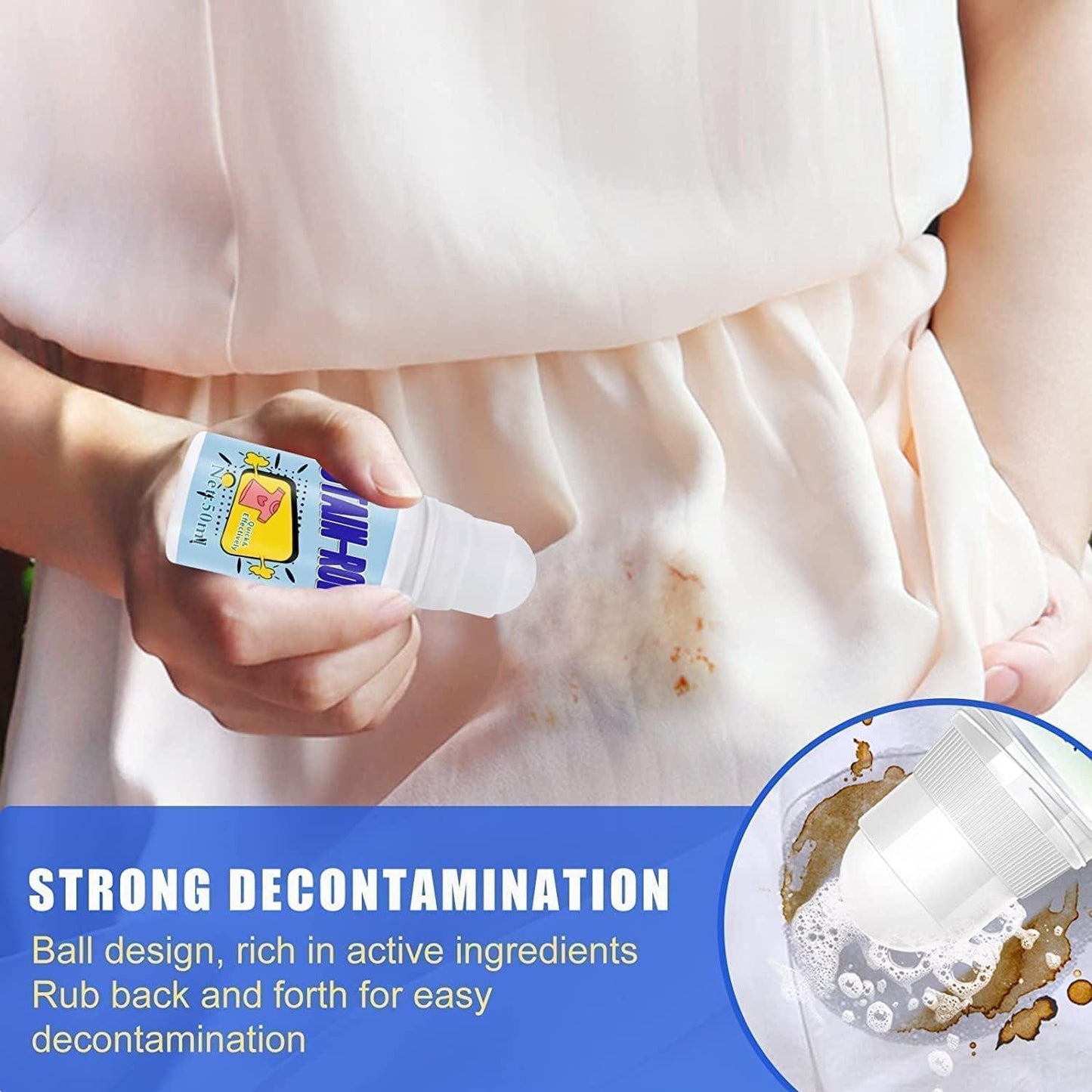 🤩Magic Clothes Stain Remover Rolling Bead🤩