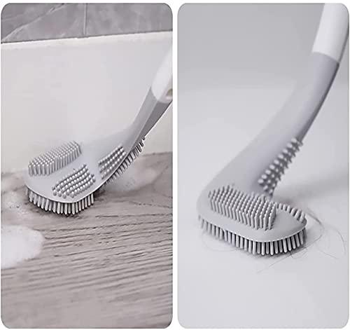 🤩Flexible Bendable Silicone Golf Toilet Bowl Cleaner Toilet Brushes🤩