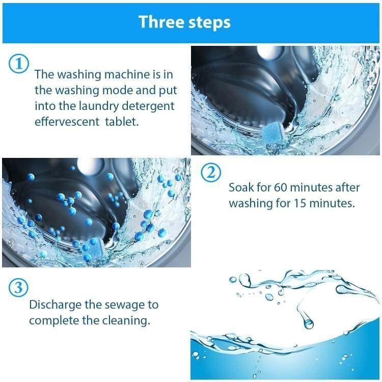 🤩Washing Machine Cleaner Tablet Washer Cleaners[BUY 5 AND GET 5 FREE]🤩