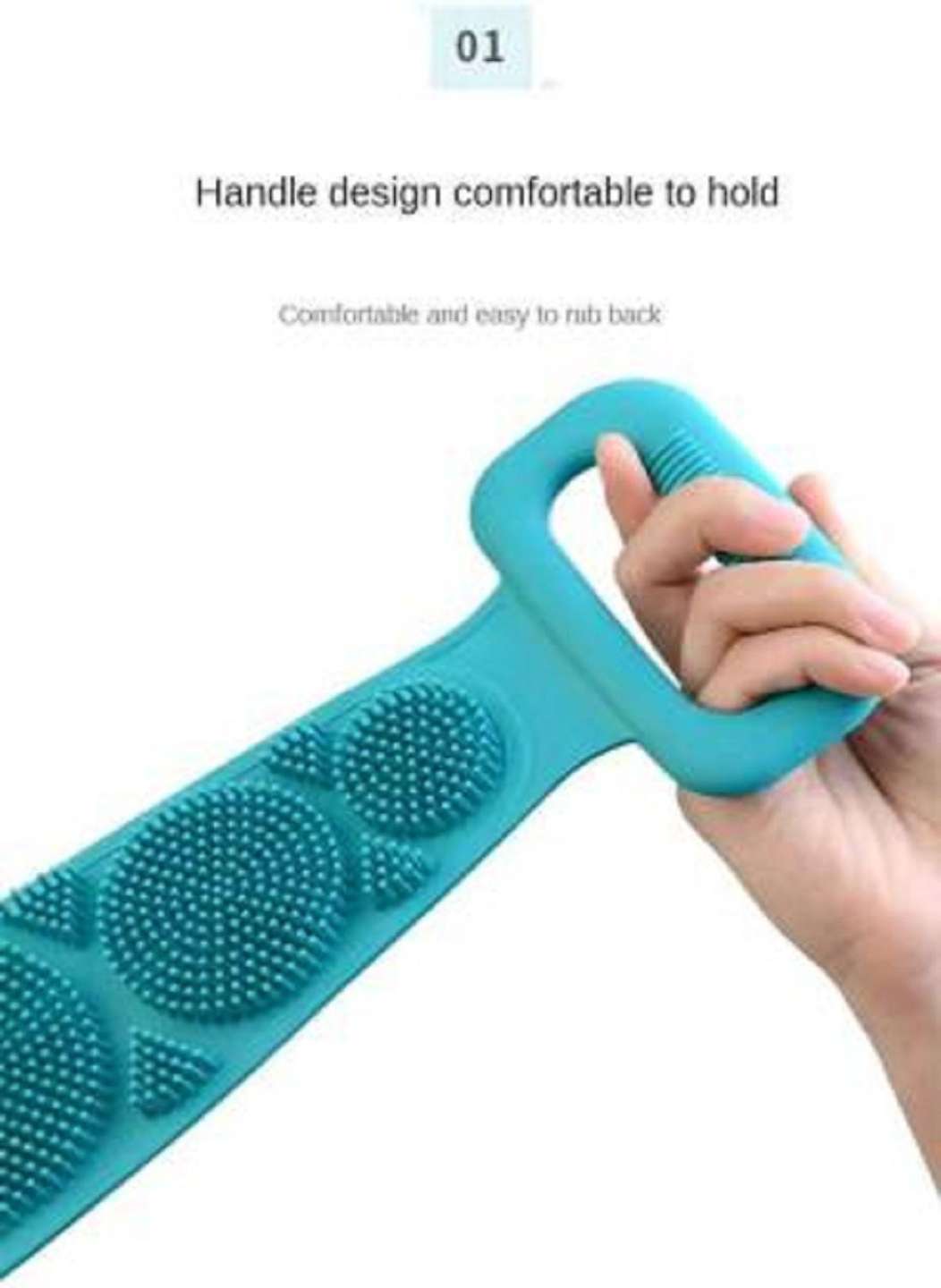 🤩Silicone Double side Body Back Scrubber and Bathing Brush🤩
