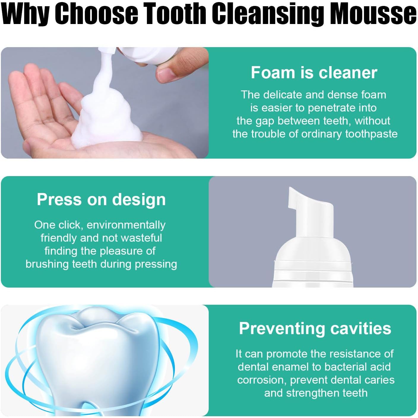 🤩Teeth Whitening Foam Toothpaste [Buy 1 Get 1 Free]🤩